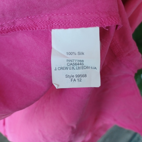 J.Crew Silk Blouse - Picture 7 of 7